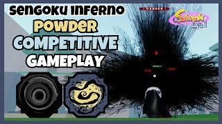 Sengoku Inferno And Powder  Broken Combo  Shinobi Life 2 Competitive Gameplay  Shindo Life [upl. by Ahsaela]