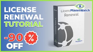 PlanetWatch  How to Renew Licenses for 90 Discount [upl. by Elades]