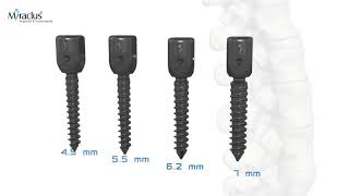 Spinal Fixation  Pedicle Screw System MSI [upl. by Eityak]