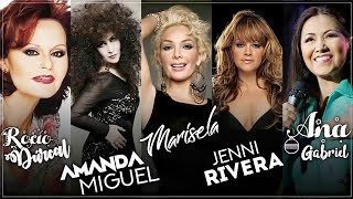 Ana Gabriel Rocío Dúrcal Amanda Miguel Marisela Y Jenni Rivera Exitos Mix ✨ Viejitas amp Bonitas [upl. by Mani100]