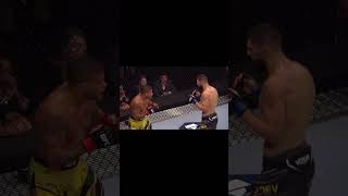 khamzat chimaev against Gilbert burns closest [upl. by Ahsaeyt]