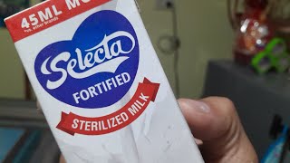 SELECTA STERILIZED MILK review for diabetic [upl. by Phene779]