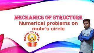 NUMERICAL PROBLEMS ON MOHRS CIRCLE [upl. by Norred]