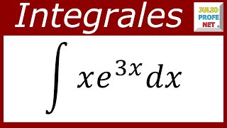 INTEGRACIÓN POR PARTES  Ejercicio 2 [upl. by Leehar]