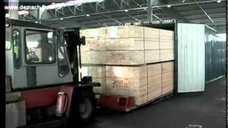 DeMACH Fast Container Loading and Unloading System in operation [upl. by Drusie]