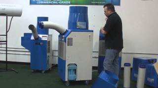 Commercial Portable Air Conditioner Overview [upl. by Nahsaj]