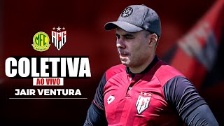 Entrevista coletiva com Jair Ventura pósjogo Mirassol x Atlético [upl. by Dougy]