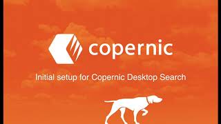 Initial configuration and indexing setup in Copernic Desktop Search [upl. by Yrrat]