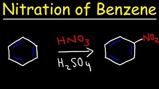 Nitration of Benzene Mechanism  Electrophilic Aromatic Substitution Reactions [upl. by Inanak]