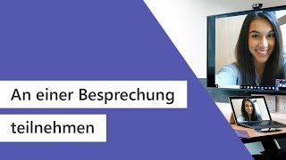 Microsoft Teams Tutorial – An einer Besprechung teilnehmen 2019  Microsoft [upl. by Aneri793]