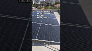 KENDI YAPTIĞIM SOLAR SISTEM ILE EVİMİN ELEKTRİĞİNİ VE ELEKTRİK ARACIMI BEDAVAYA SARJ EDIYORUM [upl. by Salbu]