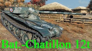 【WoT：BatChatillon 12t】ゆっくり実況でおくる戦車戦Part368 byアラモンド [upl. by Bocaj82]