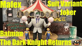 Mafex Joker Suit Variant Batman The Dark Knight Returns Action Figure Review amp Comparison [upl. by Reeva]