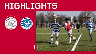 Highlights Ajax O16  De Graafschap O16 [upl. by Lebasiram]