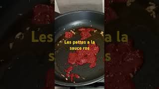 Les pattes du thon et a la sauce rosée [upl. by Tace]