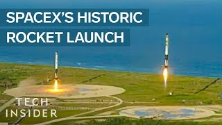 Watch SpaceX Launch And Land The Worlds Most Powerful Rocket [upl. by Akenahs215]