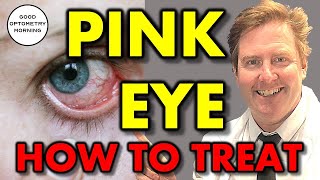 WHAT CAUSES PINK EYE amp HOW TO TREAT PINK EYE youtube eye doctor explains conjunctivitis [upl. by Anawal]