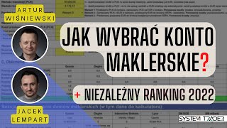 🔴 Jak wybrać konto maklerskie  RANKING 2022 [upl. by Pyszka840]