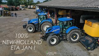 🤠 JE VISITE une ETA 100 NEW HOLLAND en BRETAGNE  🔵🟡 [upl. by Gierc]