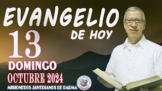 EVANGELIO DE HOY DOMINGO 13 de OCTUBRE de 2024 ORACIÓN LECTURA REFLEXIÓN Y BENDICIÓN [upl. by Philps528]