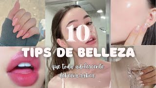 10 TIPS de BELLEZA que toda ADOLESCENTE debería conocer de inmediato 🌷  Moonie [upl. by Amber]