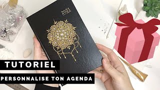 TUTORIEL  Personnalise ton Agenda style henné  CADEAUX 🎁 [upl. by Attalanta988]