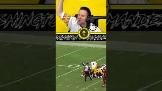 The Steelers and Commanders Exchange Stupid Plays on Punts steelers nfl commanders shorts [upl. by Tini83]