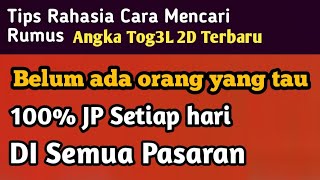 Tips Rahasia Cara Mencari Rumus Angka Togel 2D Terbaru [upl. by Nilorac]