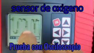 Como Diagnosticar Sensor de Oxigeno con Osciloscopio PARTE 2 [upl. by Benge]