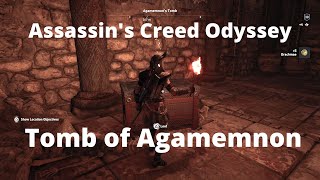 Assassins Creed Odyssey Agamemnons Tomb Argolis Tombs [upl. by Rebeka355]