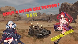 CROSSOUT Español  ¿Vale la Pena Ametralladora Sinus0  X4  HD 2020 Gameplay 👍👹🔧⚒ [upl. by Akelam]