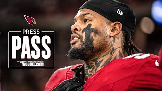 LB Xavier Thomas Press Conference  Arizona Cardinals [upl. by Cheslie439]