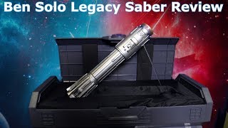 Star Wars Galaxys Edge Ben Solo Legacy Lightsaber Review [upl. by Iturk]