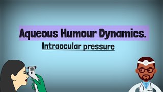 Aqueous Humor pathway Intraocular Pressure [upl. by Hammad73]