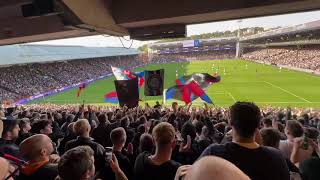 Crystal Palace fans vs Tottenham Hotspur  27102024 [upl. by Eirok]