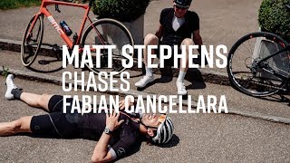 Matt Stephens Chases Fabian Cancellara  Sigma Sports [upl. by Dnomsaj]