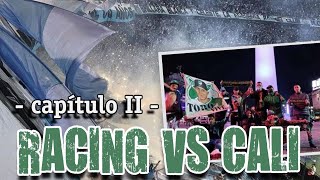 Barras de Racing y Deportivo Cali se encuentran en el tren  Lo que nadie te contó [upl. by Kcid433]