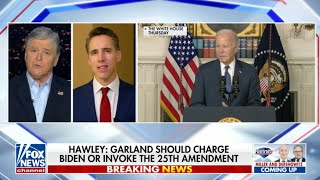 Hawley Calls On Garland To Prosecute Or Remove Biden Slams Presidents Campaign For Using TikTok [upl. by Biagio]