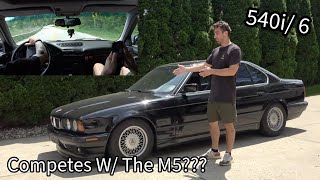 Driving the BMW E34 540i6 For the First Time  Initial Impressions  An Affordable M5 [upl. by Faucher204]