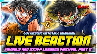 REVEALS amp STUFF LEGENDS FESTIVAL 2023 PART 2 ULTRALF GOKU amp BARDOCK Dragon Ball Legends [upl. by Ias]