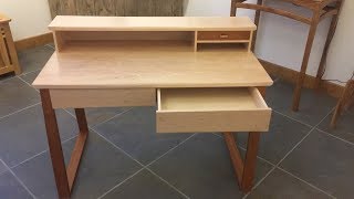 Wooden Desk Project [upl. by Burton230]