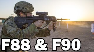 F88 amp F90 Pourquoi l’Australie a choisi le Steyr AUG et pourquoi la France n’a pas adopté le F90 [upl. by Norda934]