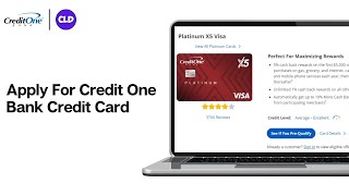 How To Apply For Credit One Bank Credit Card Online 2024  Credit One Bank Credit Card EASY GUIDE [upl. by Rossing]