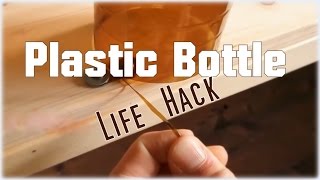 Plastic Bottle Cutter  DIY plastic strings out of PET bottles lifehacks [upl. by Steady]