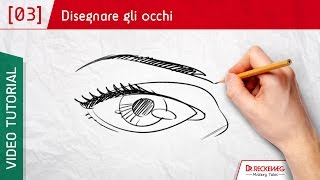 Locchio umano  Come disegnare un fumetto [upl. by Walworth]