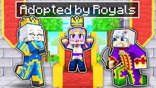 Adopted by ROYALS In Minecraft [upl. by Anirbas287]