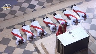 Ordinations sacerdotales à NotreDame de Paris 2018 [upl. by Elleved]