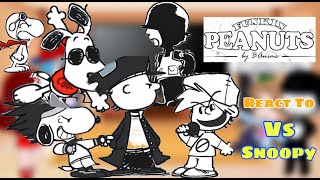 Funkin Peanuts vs Snoopy  Fnf React To Jank FULL Build Charlie Brown [upl. by Halladba916]