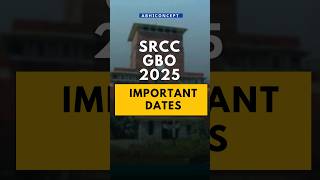 SRCC GBO 2024 APPLICATION FORM   EXAM DATE  srccgboapplicationform srccgboregistration srcc [upl. by Enywad675]