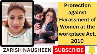 Harassment at Workplace  Examples of Harassment Behaviours  Law of Protection against Harassment [upl. by Acsot705]